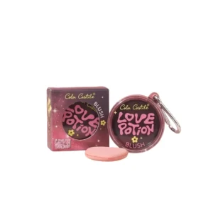 رژگونه حرارتی صورتی بدنه مشکی Color Castile مدل Love Potion